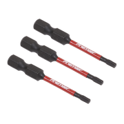 Sealey TRX-Star* T10 Impact Power Tool Bits 50mm - 3pc