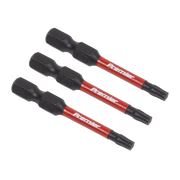 Sealey TRX-Star* T20 Impact Power Tool Bits 50mm - 3pc