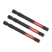 Sealey TRX-Star* T40 Impact Power Tool Bits 75mm - 3pc