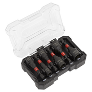 Sealey Nut Driver Set 6pc Impact Grade
