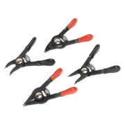 Sealey Mini Circlip Pliers Set 4pc