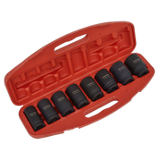 Sealey Impact Socket Set 8pc Deep 3/4"Sq Drive Metric