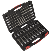 Sealey TRX-Star* Socket Bit Set 32pc 3/8"Sq Drive - Platinum Series