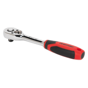 Sealey Ratchet Wrench 1/4"Sq Drive Pear-Head Flip Reverse AK8946