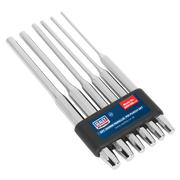 Sealey Parallel Pin Punch Set 6pc 200mm