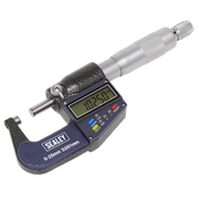 Sealey Digital External Micrometer 0-25mm(0-1")