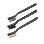 Sealey Miniature Brush Set 3pc