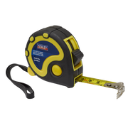 Sealey Rubber Tape Measure 3m(10ft) x 16mm - Metric/Imperial