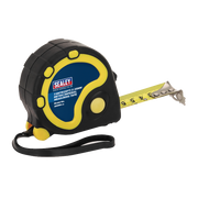 Sealey Rubber Tape Measure 7.5m(25ft) x 25mm Metric/Imperial