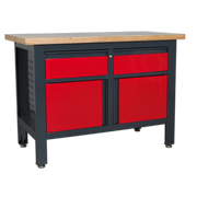 Sealey Workstation with 2 Drawers & 2 Cupboards