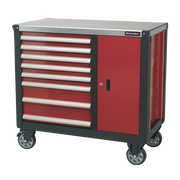 Sealey Mobile Workstation 8 Drawer with Ball-Bearing Slides