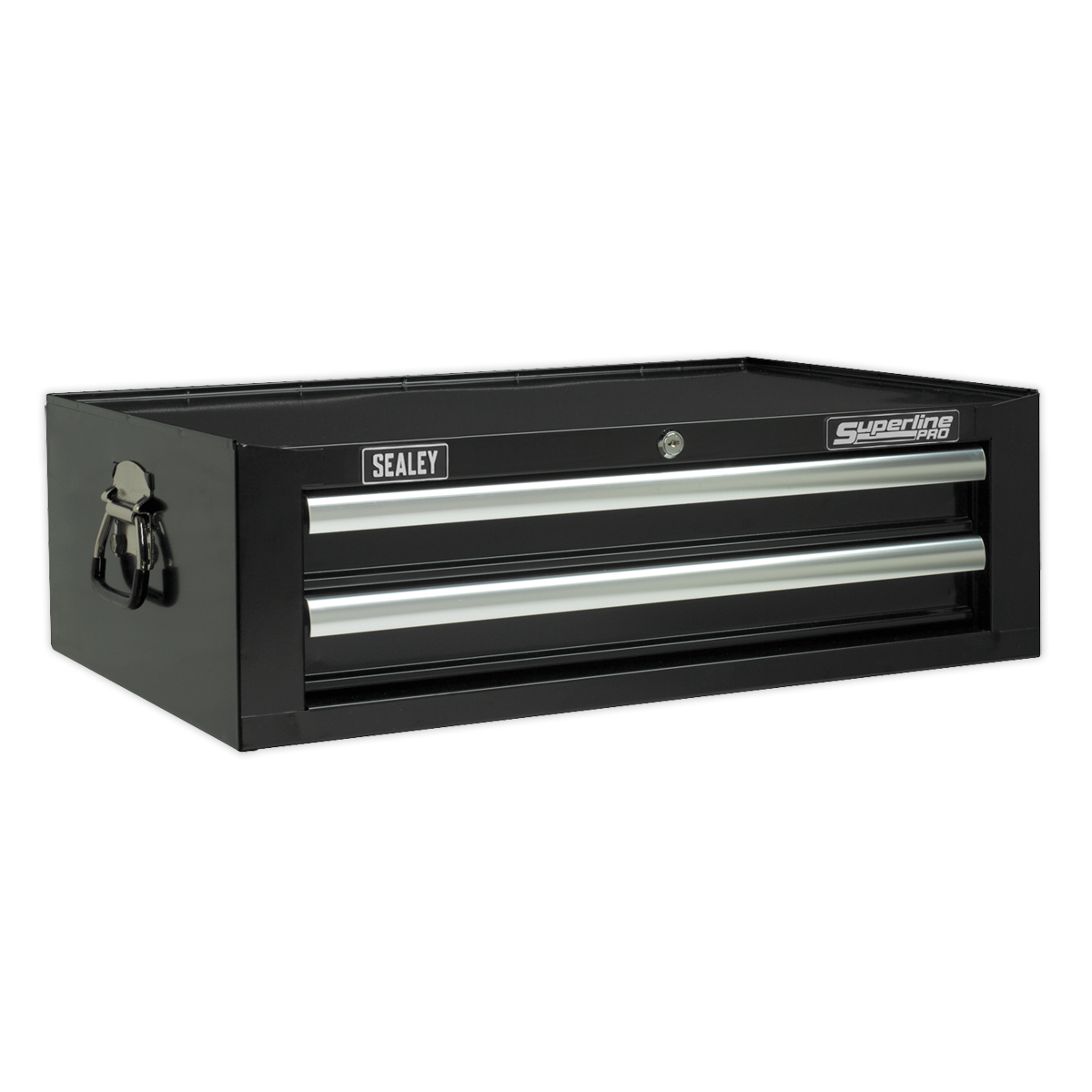 Sealey Mid-Box 2 Drawer with Ball-Bearing Slides - Black