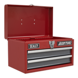 Sealey Toolbox 2 Drawer with Ball-Bearing Slides