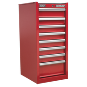 Sealey Hang-On Chest 8 Drawer with Ball-Bearing Slides - Red