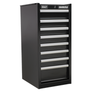 Sealey Hang-On Chest 8 Drawer with Ball-Bearing Slides - Black