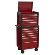 Sealey Topchest 4 Drawer & Rollcab 6 Drawer Combination