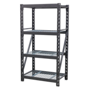 Sealey Heavy-Duty Racking Unit with 4 Mesh Shelves 640kg Capacity Per Level 978mm