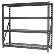Sealey Heavy-Duty Racking Unit with 4 Mesh Shelves 640kg Capacity Per Level 1956mm