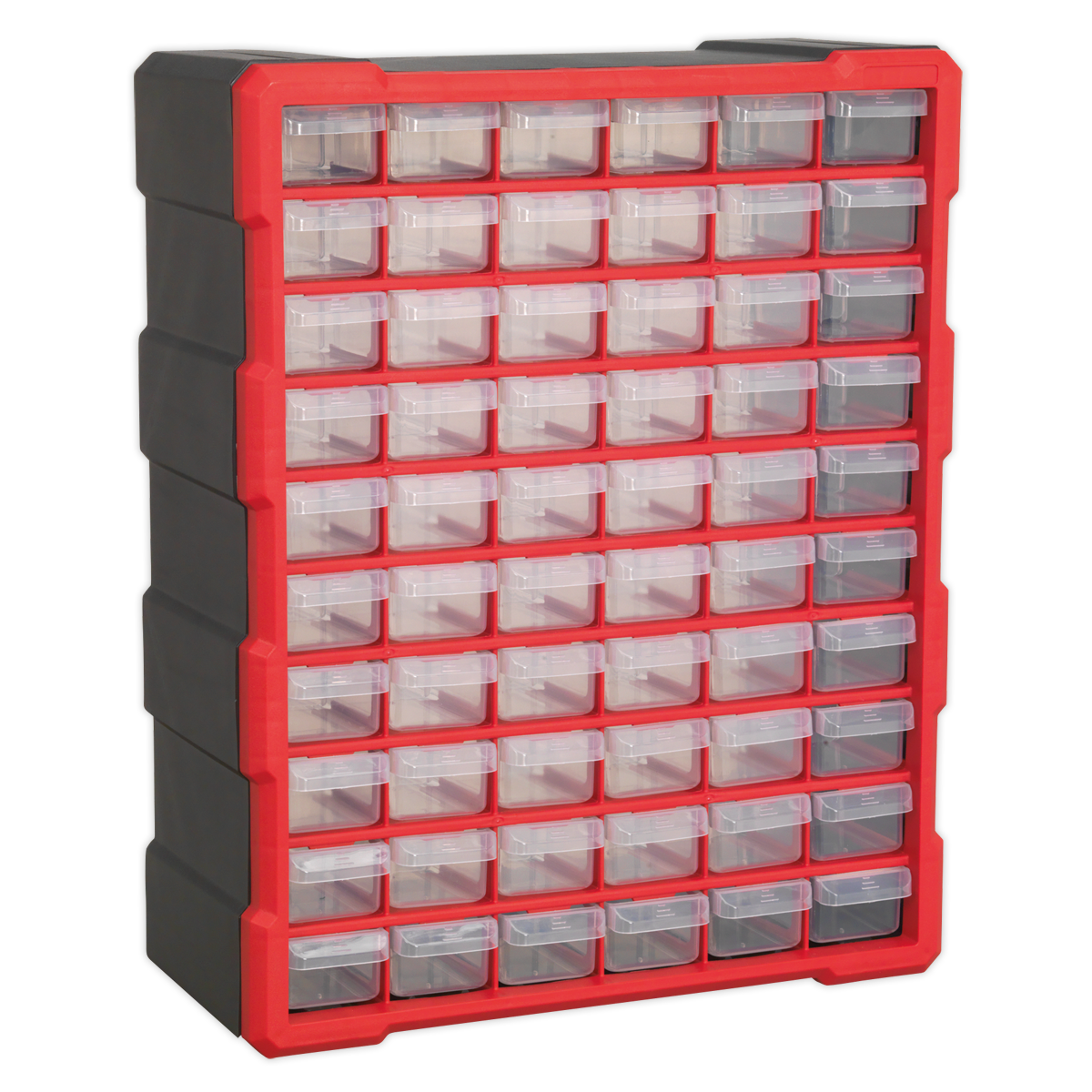 Sealey Cabinet Box 60 Drawer - Red/Black