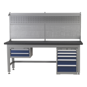 Sealey 1.5m Complete Industrial Workstation & Cabinet Combo