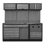 Sealey Modular Storage System Combo - Stainless Steel Worktop