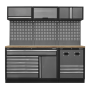 Sealey Modular Storage System Combo - Pressed Wood Worktop