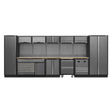 Sealey Superline PRO® 4.9m Storage System - Pressed Wood Worktop APMSSTACK16W