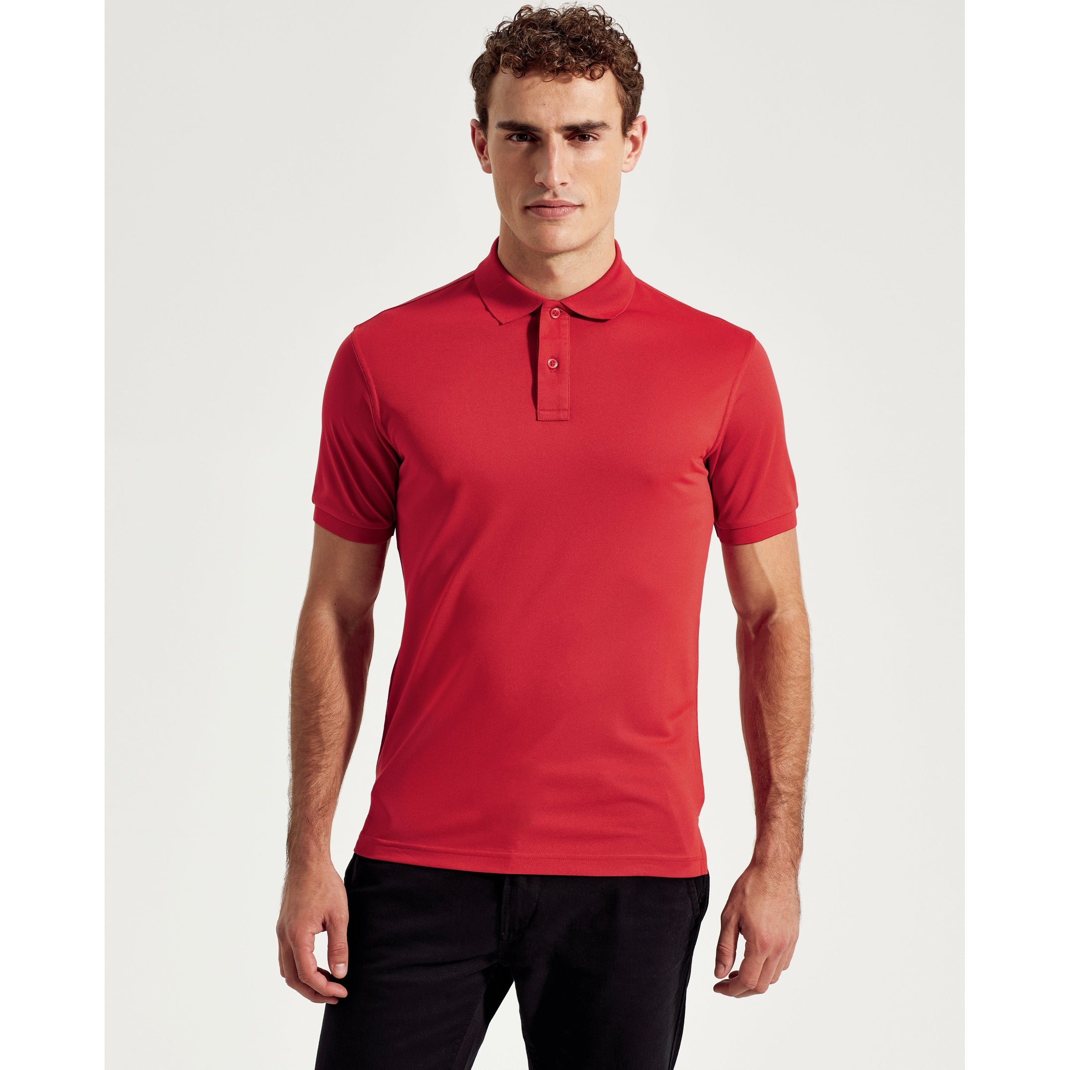 Asquith & Fox Men's Recycled Polyester Polo