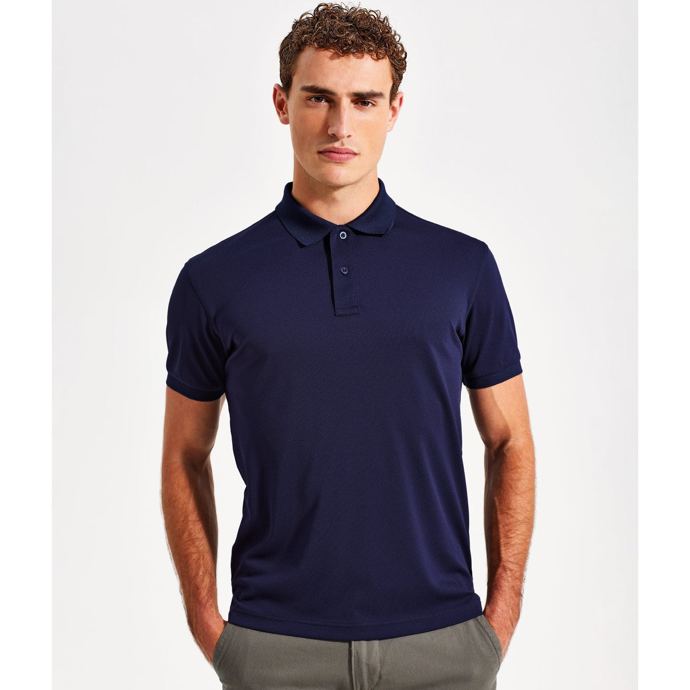 Asquith & Fox Men's Glaciertech Polo