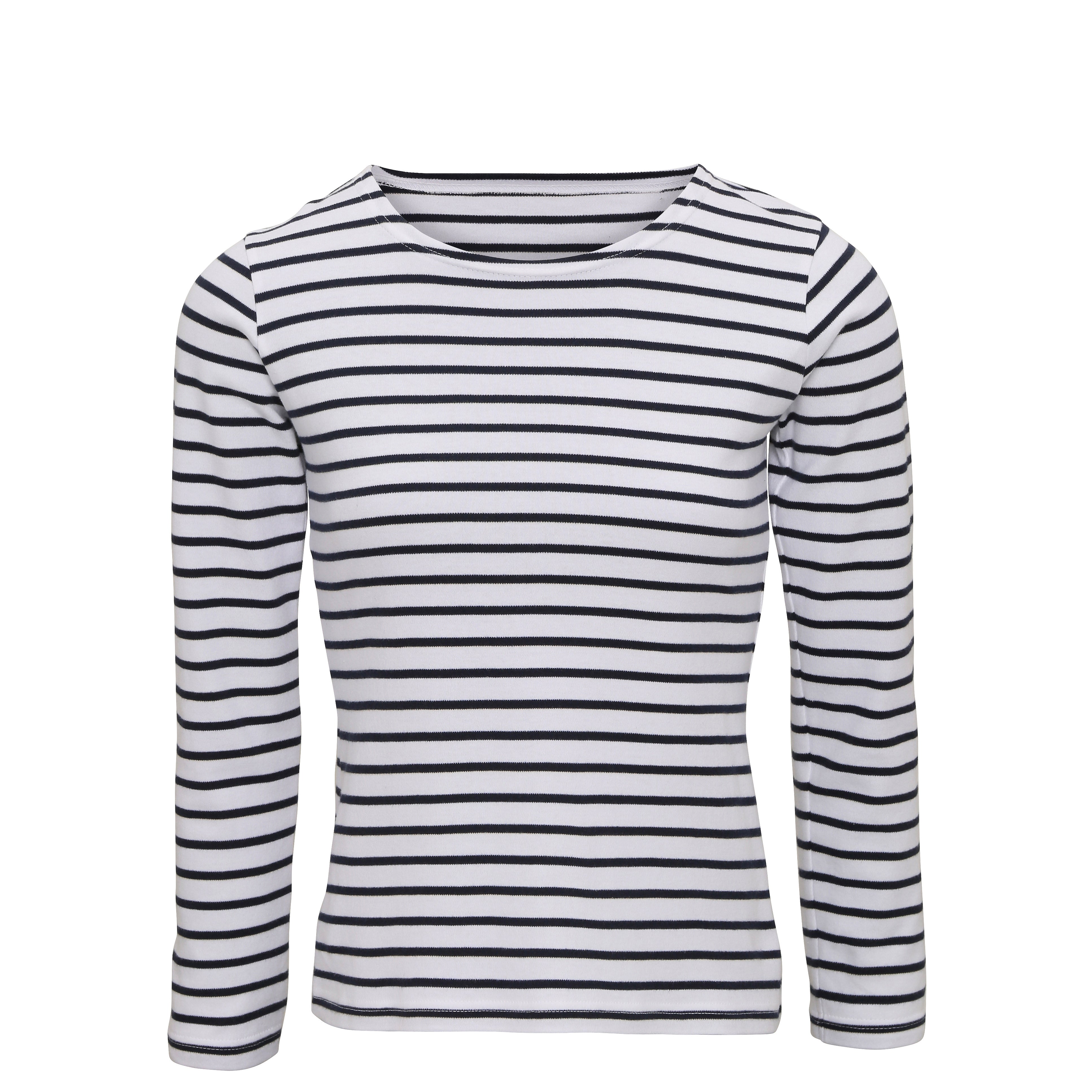 Asquith & Fox Women's Marinière Coastal Long Sleeve Tee