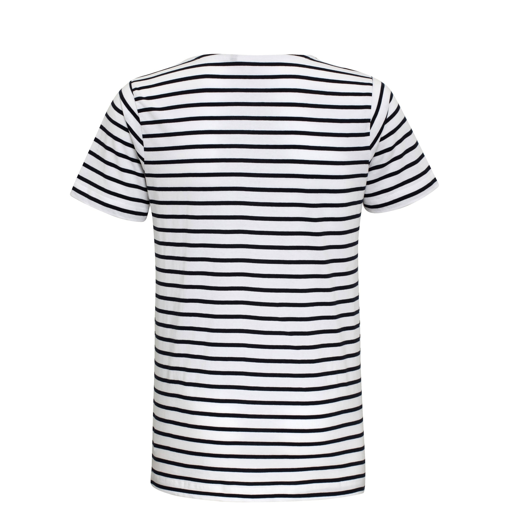 Asquith & Fox Men's Marinière Coastal Short Sleeve Tee