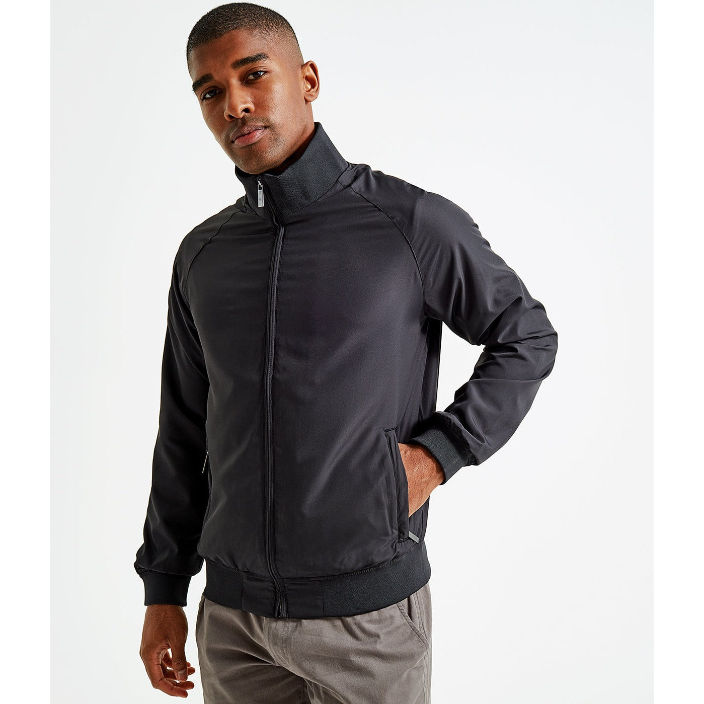 Asquith & Fox Men's Harrington Jacket