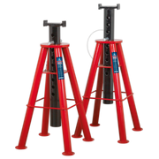 Sealey Axle Stands (Pair) 10 Tonne Capacity per Stand High Level