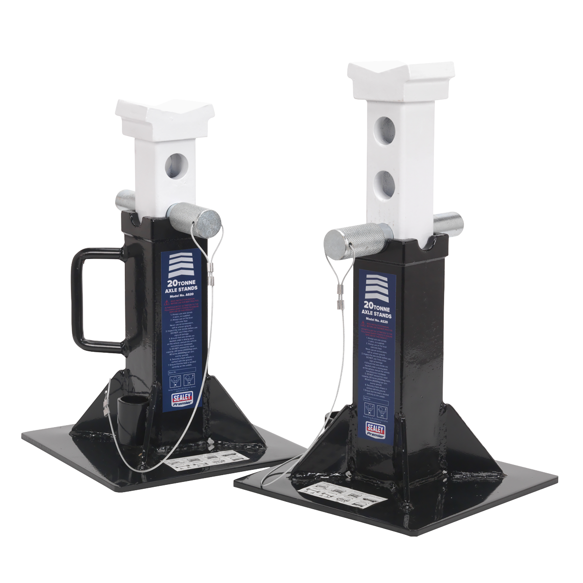 Sealey Axle Stands (Pair) 20 Tonne Capacity per Stand