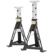 Sealey Axle Stands (Pair) 3 Tonne Capacity per Stand - White