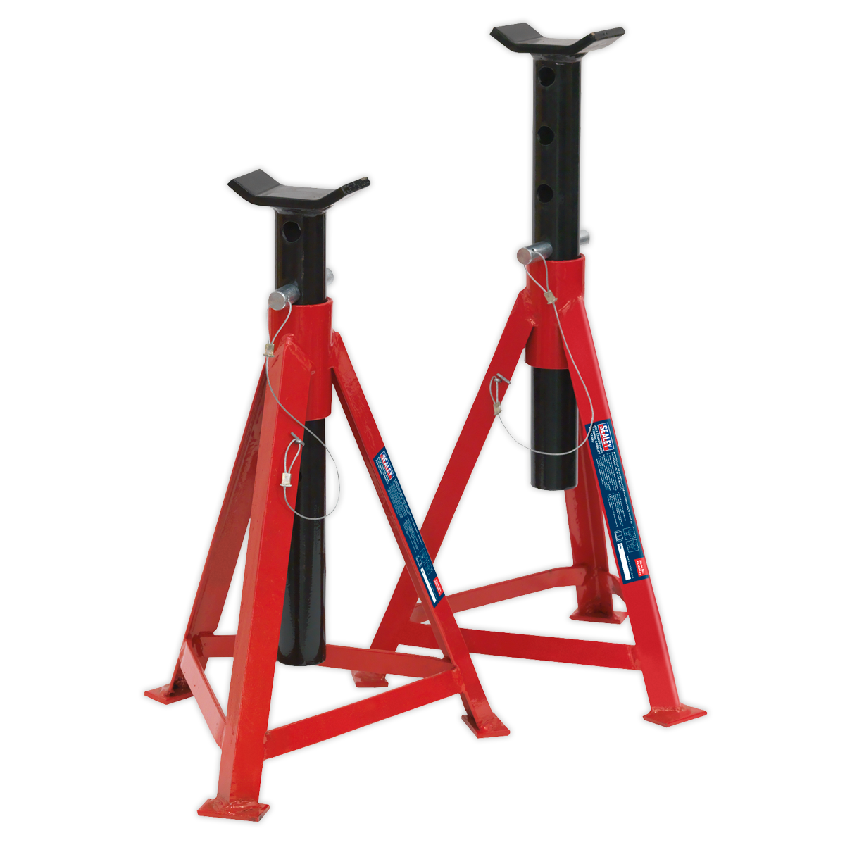 Sealey Axle Stands (Pair) 2.5 Tonne Capacity per Stand Medium Height