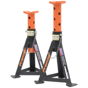 Sealey Axle Stands (Pair) 3 Tonne Capacity per Stand - Orange