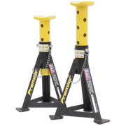 Sealey Axle Stands (Pair) 3 Tonne Capacity per Stand - Yellow