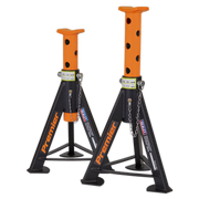 Sealey Axle Stands (Pair) 6 Tonne Capacity per Stand - Orange