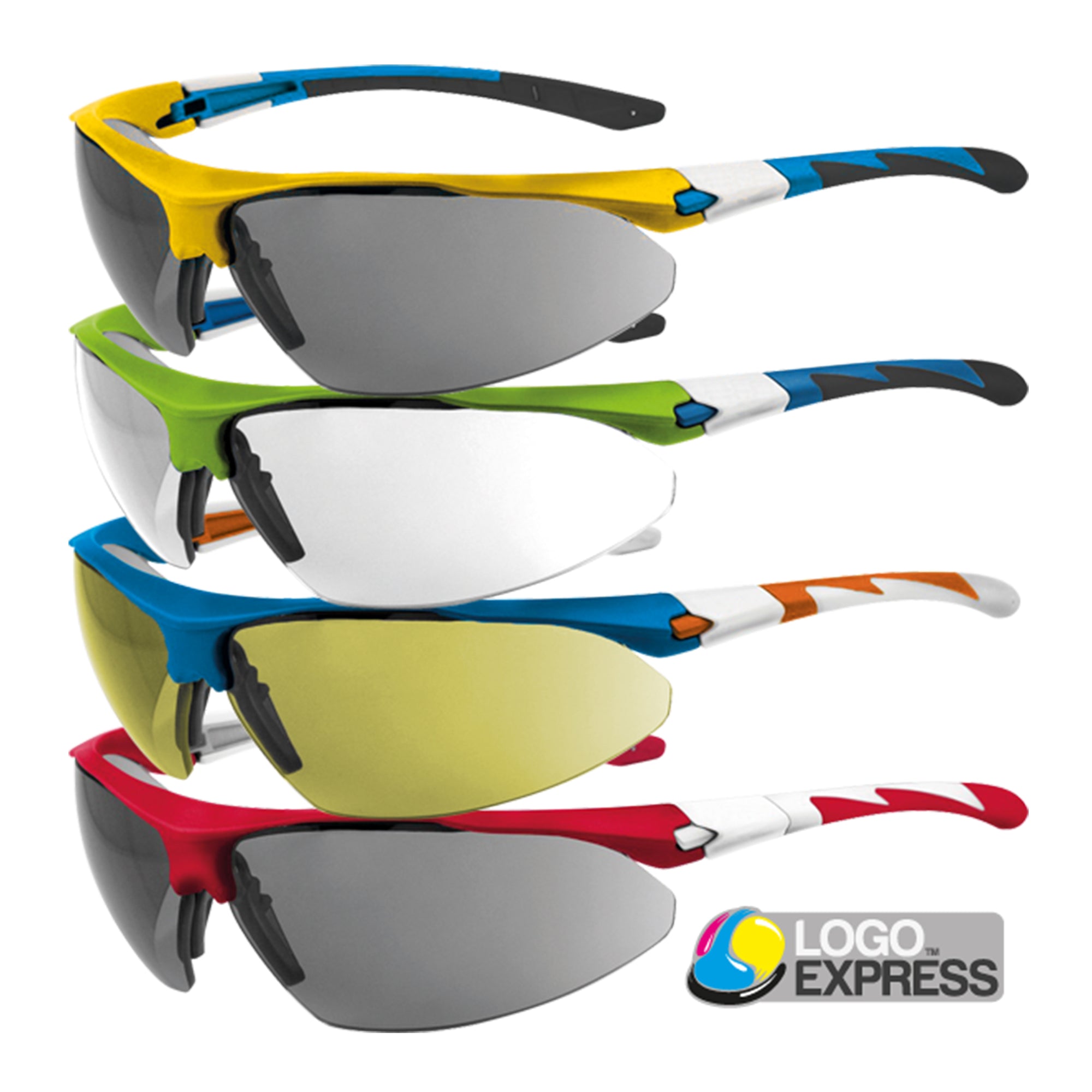 JSP Stealth 9000 Safety Specs (Smoke Lens)