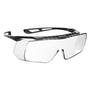 JSP Stealth Coverlite Lightweight Overspecs (Clear Anti-Scratch Lens)