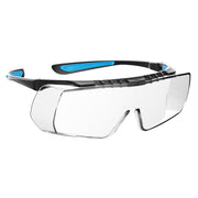 JSP Stealth Coverlite Lightweight Overspecs (Clear K&N Anti-Scratch/Anti-Mist Lens)
