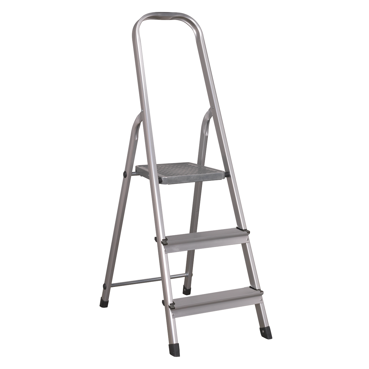 Sealey Aluminium Step Ladder 3-Tread EN 131