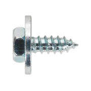 Sealey Acme Screw with Captive Washer M10 x 1/2" Zinc Pack of 100