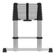 Sealey Aluminium Telescopic Ladder 11-Tread EN 131