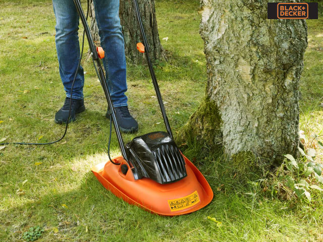 BLACK + DECKER BEMWH55 Electric Hover Mower 30cm 1200W 240V