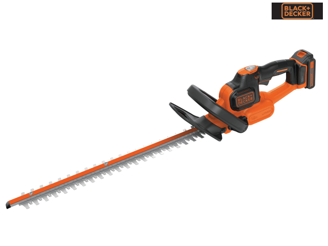 BLACK + DECKER GTC18452PC Powercommand Hedge Trimmer 18V 1 x 2.0Ah Li-ion