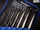 BlueSpot Tools Extra Long Ring Spanner Set, 7 Piece
