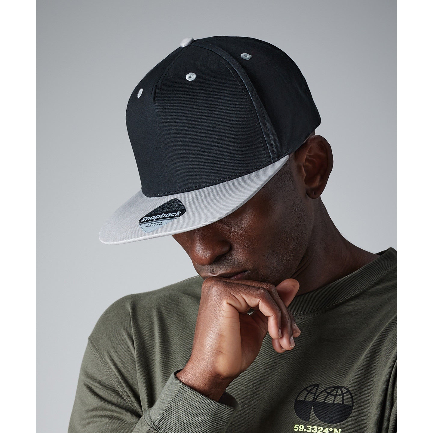 Beechfield 5-Panel Contrast Snapback