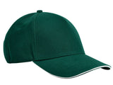 Beechfield Earthaware® Classic Organic Cotton 5-Panel Cap  Sandwich Peak